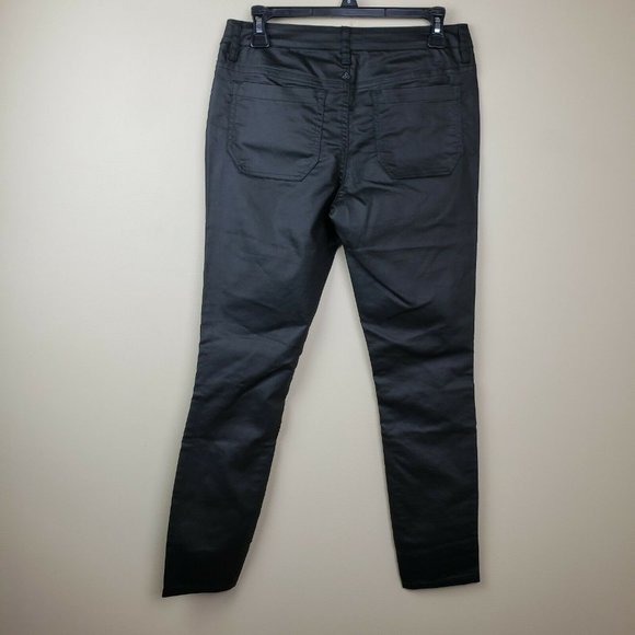 prAna NWOT womens sz 2 26 Jett Black Coated - Picture 5 of 7